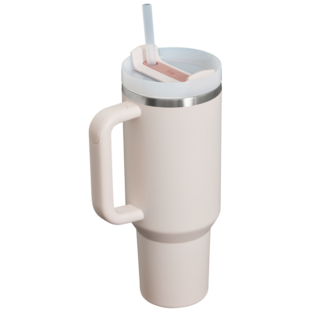 Large Capacity The Quencher H2.0 Flowstate Tumbler D050X - Double-Wall Vacuum Insulated Travel Tumbler with Straw Detail