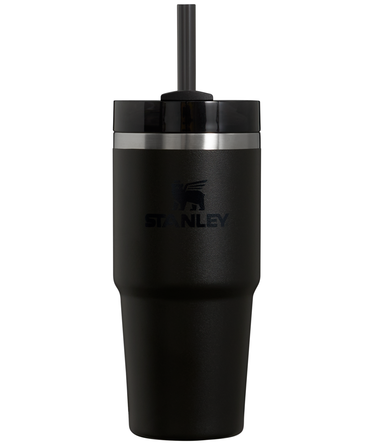 Splash-Resistant FlowState The Quencher H2.0 Flowstate Tumbler  | Stanley Create D329E - Double-Wall Vacuum Insulated Travel Tumbler with Straw - Pomelo