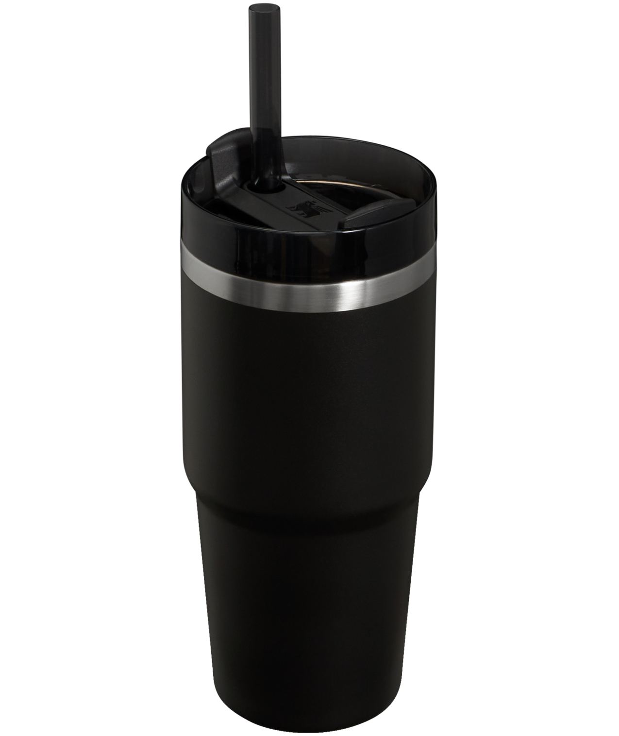 Splash-Resistant FlowState The Quencher H2.0 Flowstate Tumbler  | Stanley Create D329E - Double-Wall Vacuum Insulated Travel Tumbler with Straw Detail