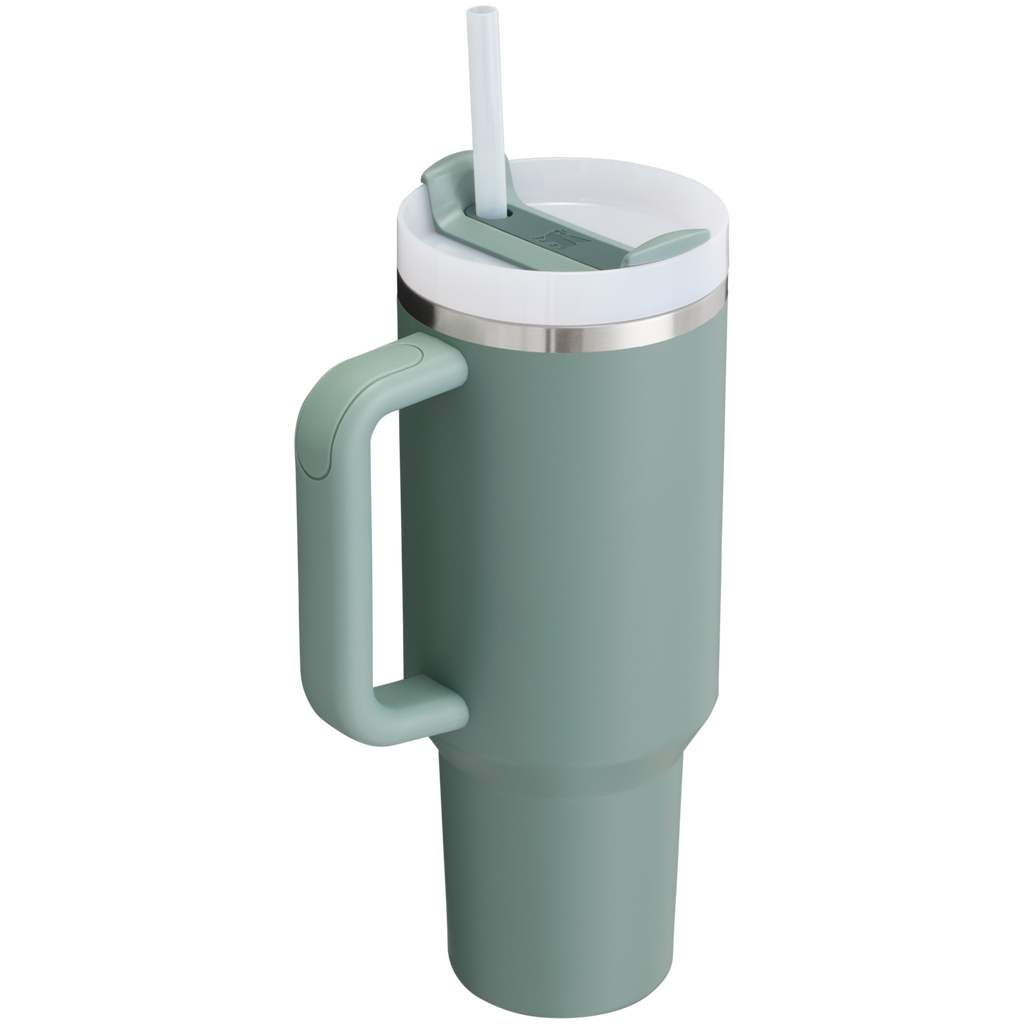 Large Capacity The Quencher H2.0 Flowstate Tumbler D050X - Double-Wall Vacuum Insulated Travel Tumbler with Straw Detail
