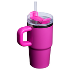 Splash-Resistant FlowState The Quencher H2.O Flowstate Tumbler with Handle | Stanley Create D309N - Premium Stainless Steel Straw Cup for All-Day Hydration Detail