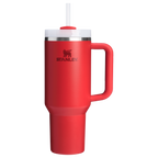 Large Capacity The Quencher H2.0 Flowstate Tumbler D050X - Double-Wall Vacuum Insulated Travel Tumbler with Straw - Chili Red