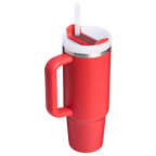 Splash-Resistant FlowState The Quencher H2.0 Flowstate Tumbler D051L - Double-Wall Vacuum Insulated Travel Tumbler with Straw Detail