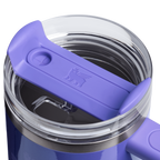 Splash-Resistant FlowState The Quencher H2.O Flowstate Tumbler with Handle | Stanley Create D309N - Premium Stainless Steel Straw Cup for All-Day Hydration Detail