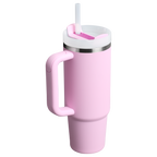 Splash-Resistant FlowState The Quencher H2.0 Flowstate Tumbler D051L - Double-Wall Vacuum Insulated Travel Tumbler with Straw Detail