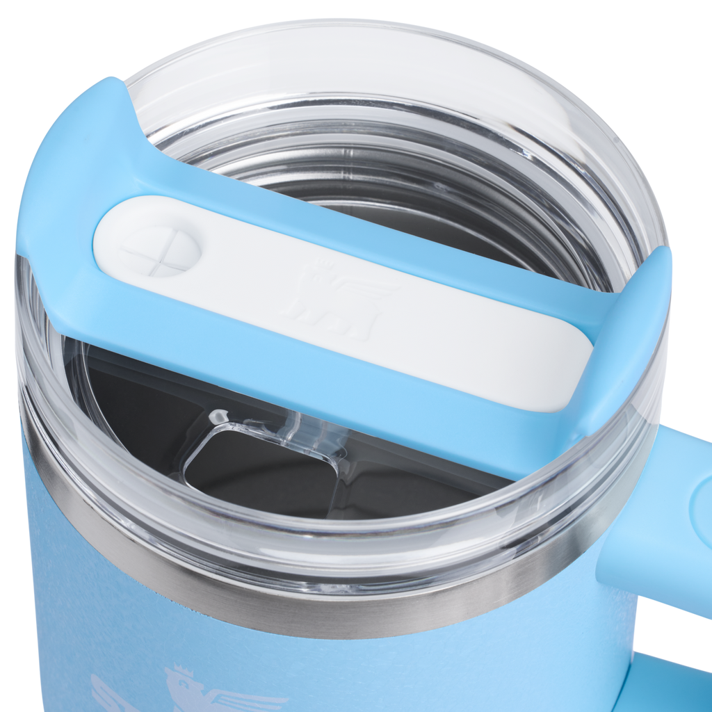 Double-Wall Vacuum The Quencher H2.O Flowstate Tumbler D251V - Double-Wall Vacuum Insulated Travel Tumbler with Straw Detail