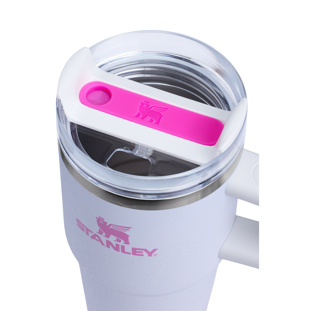 Splash-Resistant FlowState The Quencher H2.O Flowstate Tumbler | Stanley Create D274S - 40oz Large Capacity Car-Cup Friendly Quencher Detail