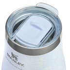 Elegant Stemless Stanley 1913 x LoveShackFancy Holiday Reserve Wine Tumbler D204X - Elegant Stemless Vacuum Insulated Wine Tumbler Detail