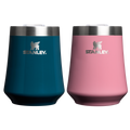 Shatterproof Luxury The Reserve Wine Tumbler | 2-pack D175D - Elegant Stemless Vacuum Insulated Wine Tumbler - Ponderosa Gloss/Port Shimmer