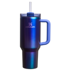 Splash-Resistant FlowState The Dream Weaver Quencher H2.0 Flowstate Tumbler D282U - 40oz Large Capacity Car-Cup Friendly Quencher - Star Shine