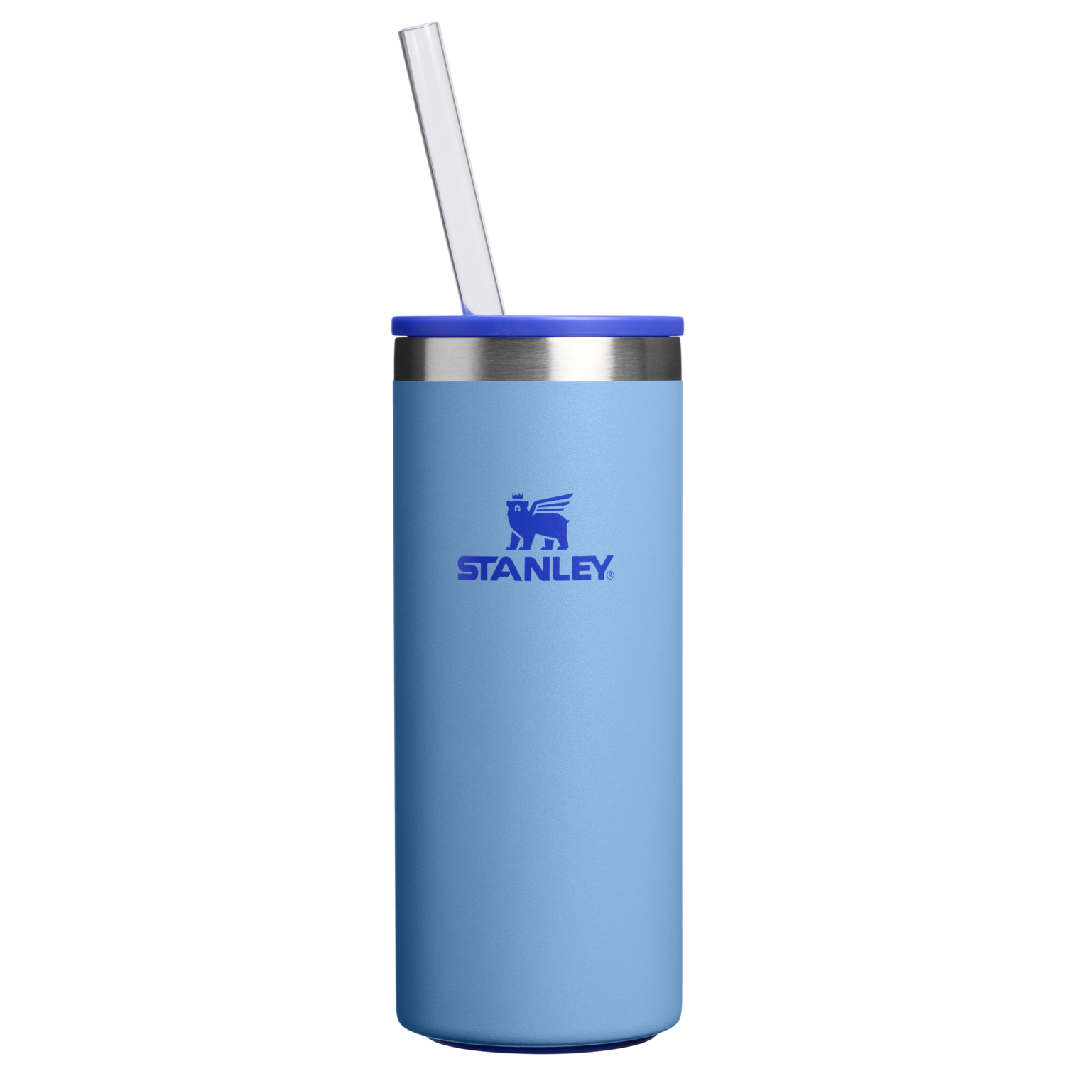 Premium All-Weather The Everyday Slim Can Cooler Cup D065Q - Julienne Series Portable Picnic Chiller Tote - Blue Sky