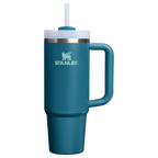 Double-Wall Vacuum The Quencher H2.0 Flowstate Tumbler | Stanley Create D331C - FlowState 3-Position Lid Insulated Travel Mug - Coastal Teal