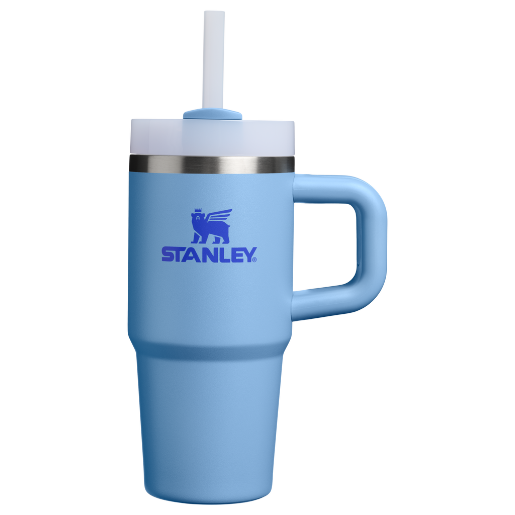 Insulated Travel The Quencher H2.O Flowstate Tumbler | Stanley Create D291F - 40oz Large Capacity Car-Cup Friendly Quencher - Blue Sky