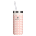 Portable Mini The Everyday Slim Can Cooler Cup D350R - Compact All-Weather Soft-Sided Cooler Backpack - Rose Quartz Rattan