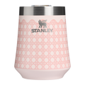Vacuum Insulated Wine The Reserve Wine Tumbler D352C - Elegant Stemless Vacuum Insulated Wine Tumbler - Rose Quartz Rattan