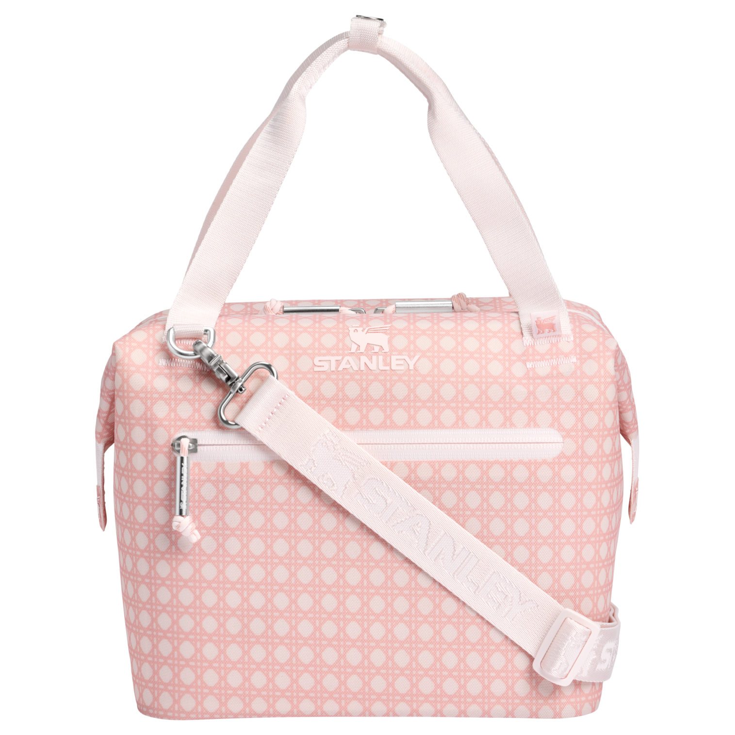 Ice-Retention The All Day Julienne Mini Cooler D349V - Leak-Proof Insulated Mini Cooler Bag for Lunch - Rose Quartz Rattan