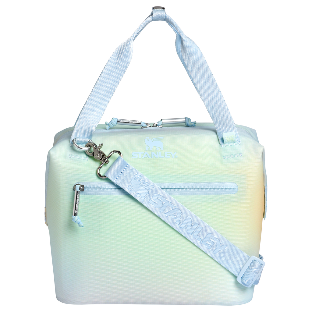 Premium All-Weather The All Day Julienne Mini Cooler D052R - Leak-Proof Insulated Mini Cooler Bag for Lunch - Sunrise Spiral