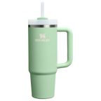 Splash-Resistant FlowState The Quencher H2.0 Flowstate Tumbler D051L - Double-Wall Vacuum Insulated Travel Tumbler with Straw Detail