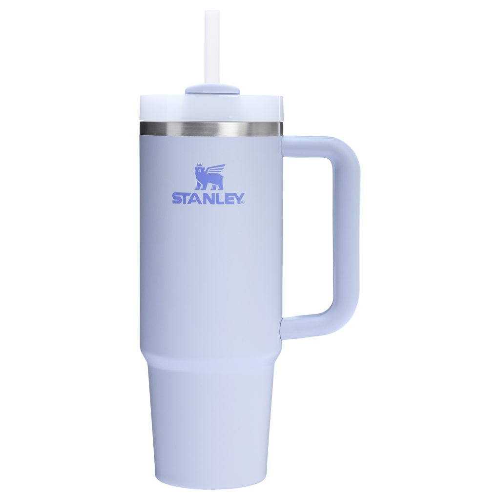Splash-Resistant FlowState The Quencher H2.0 Flowstate Tumbler D051L - Double-Wall Vacuum Insulated Travel Tumbler with Straw Detail