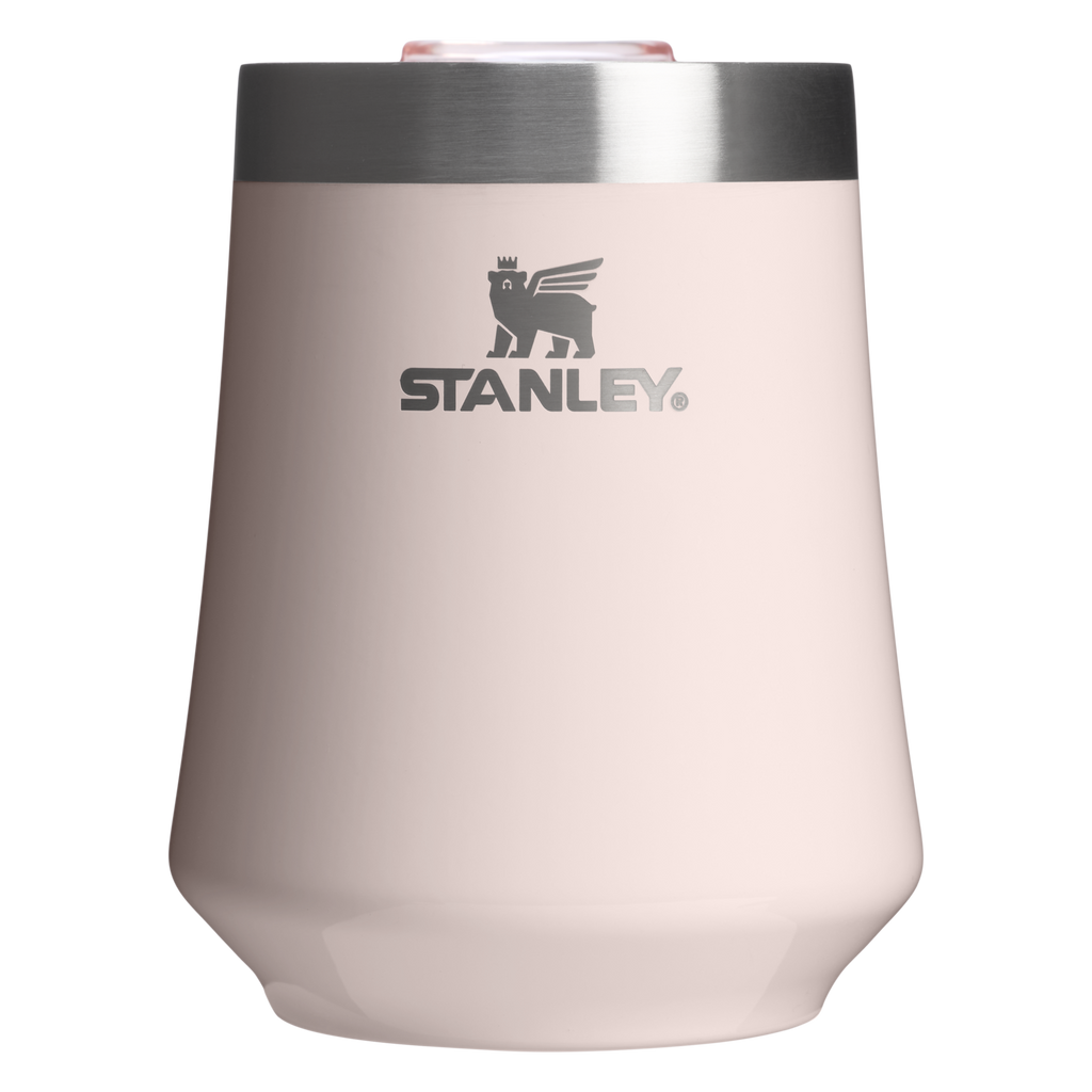 Vacuum Insulated Wine The Reserve Wine Tumbler | Stanley Create D302P - Reserve Collection Stainless Steel Whiskey Cup - Rose Quartz Gloss