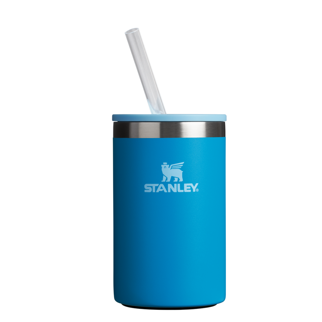 Premium All-Weather The Everyday Can Cooler Cup | Stanley Create D313H - Heavy-Duty Ice-Retention Food & Beverage Carrier - Azure