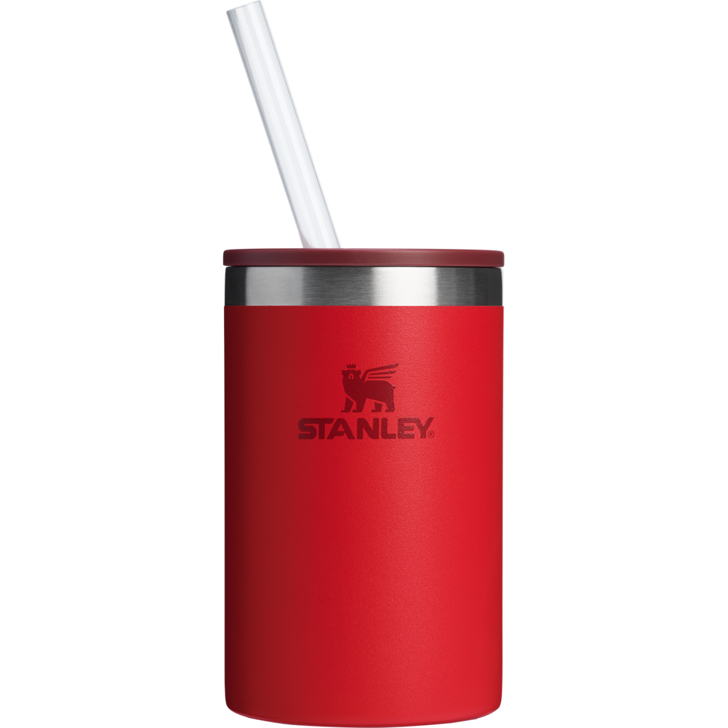 Ice-Retention The Everyday Can Cooler Cup D064R - Heavy-Duty Ice-Retention Food & Beverage Carrier - Chili Red