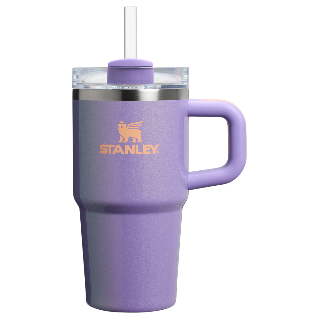 Splash-Resistant FlowState The Quencher H2.O Flowstate Tumbler with Handle | Stanley Create D309N - Premium Stainless Steel Straw Cup for All-Day Hydration Detail