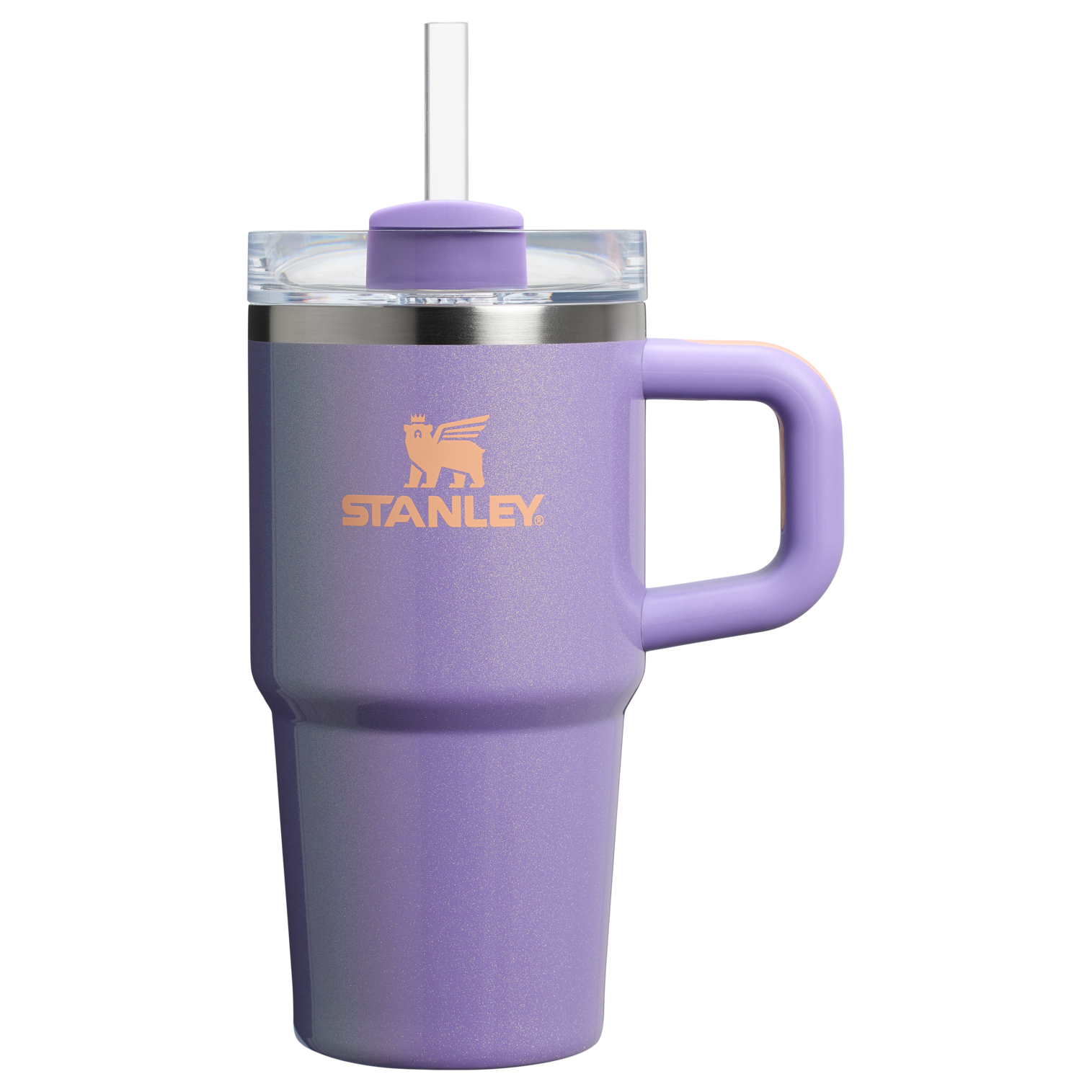 Splash-Resistant FlowState The Quencher H2.O Flowstate Tumbler with Handle | Stanley Create D309N - Premium Stainless Steel Straw Cup for All-Day Hydration Detail