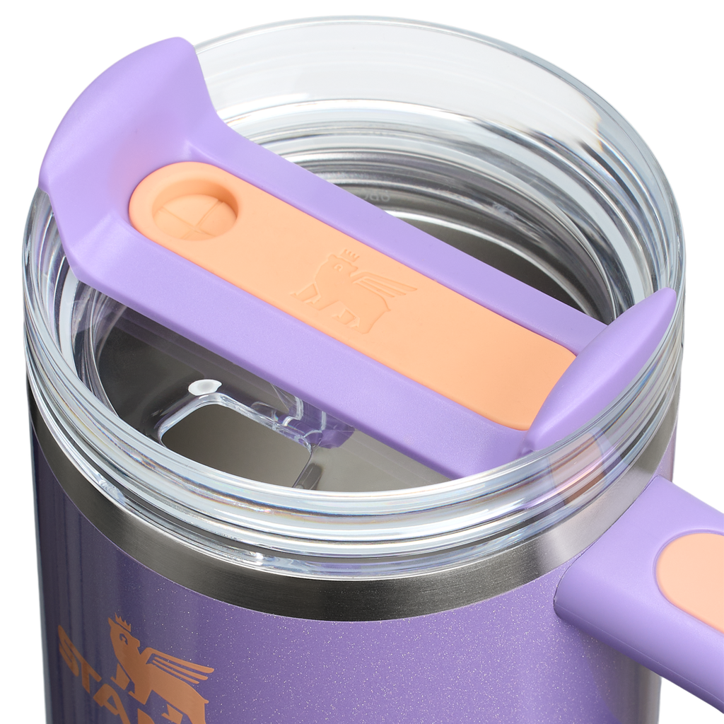 Double-Wall Vacuum The Quencher H2.O Flowstate Tumbler D251V - Double-Wall Vacuum Insulated Travel Tumbler with Straw Detail
