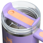 Double-Wall Vacuum The Quencher H2.O Flowstate Tumbler D251V - Double-Wall Vacuum Insulated Travel Tumbler with Straw Detail