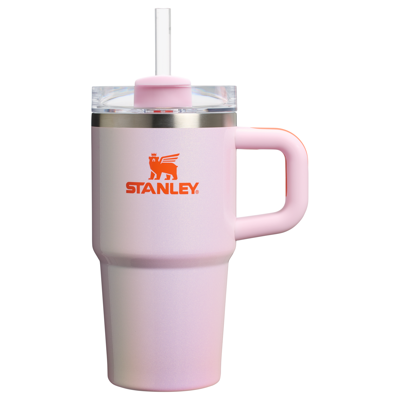 Splash-Resistant FlowState The Quencher H2.O Flowstate Tumbler with Handle | Stanley Create D309N - Premium Stainless Steel Straw Cup for All-Day Hydration Detail