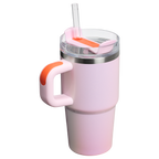 Double-Wall Vacuum The Quencher H2.O Flowstate Tumbler D251V - Double-Wall Vacuum Insulated Travel Tumbler with Straw Detail