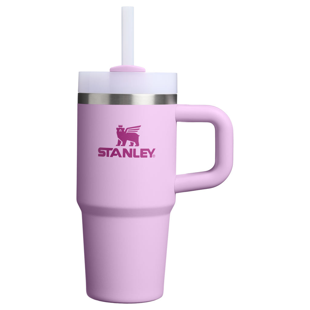 Insulated Travel The Quencher H2.O Flowstate Tumbler | Stanley Create D291F - 40oz Large Capacity Car-Cup Friendly Quencher - Soft Orchid