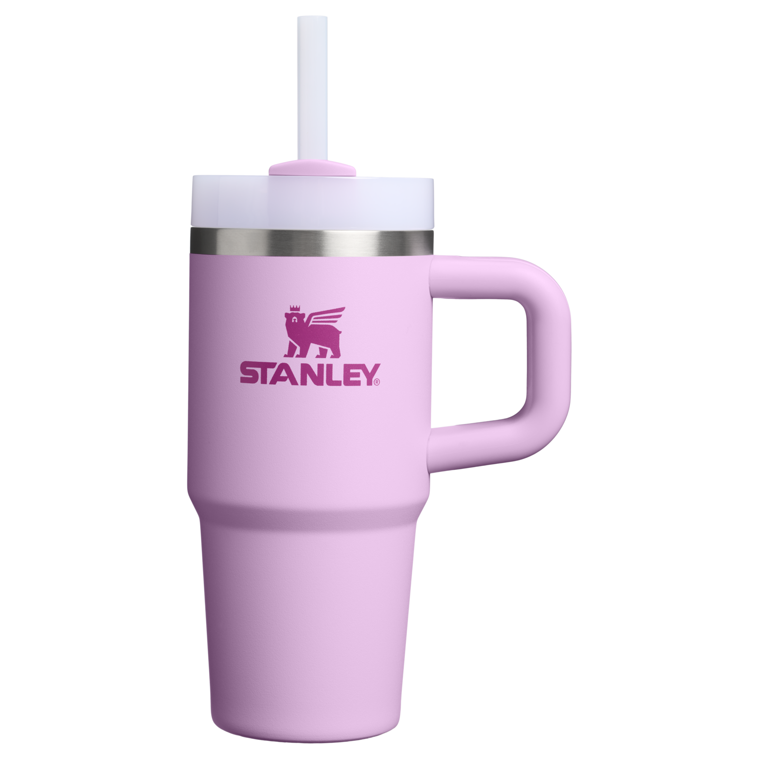 Insulated Travel The Quencher H2.O Flowstate Tumbler | Stanley Create D291F - 40oz Large Capacity Car-Cup Friendly Quencher - Soft Orchid