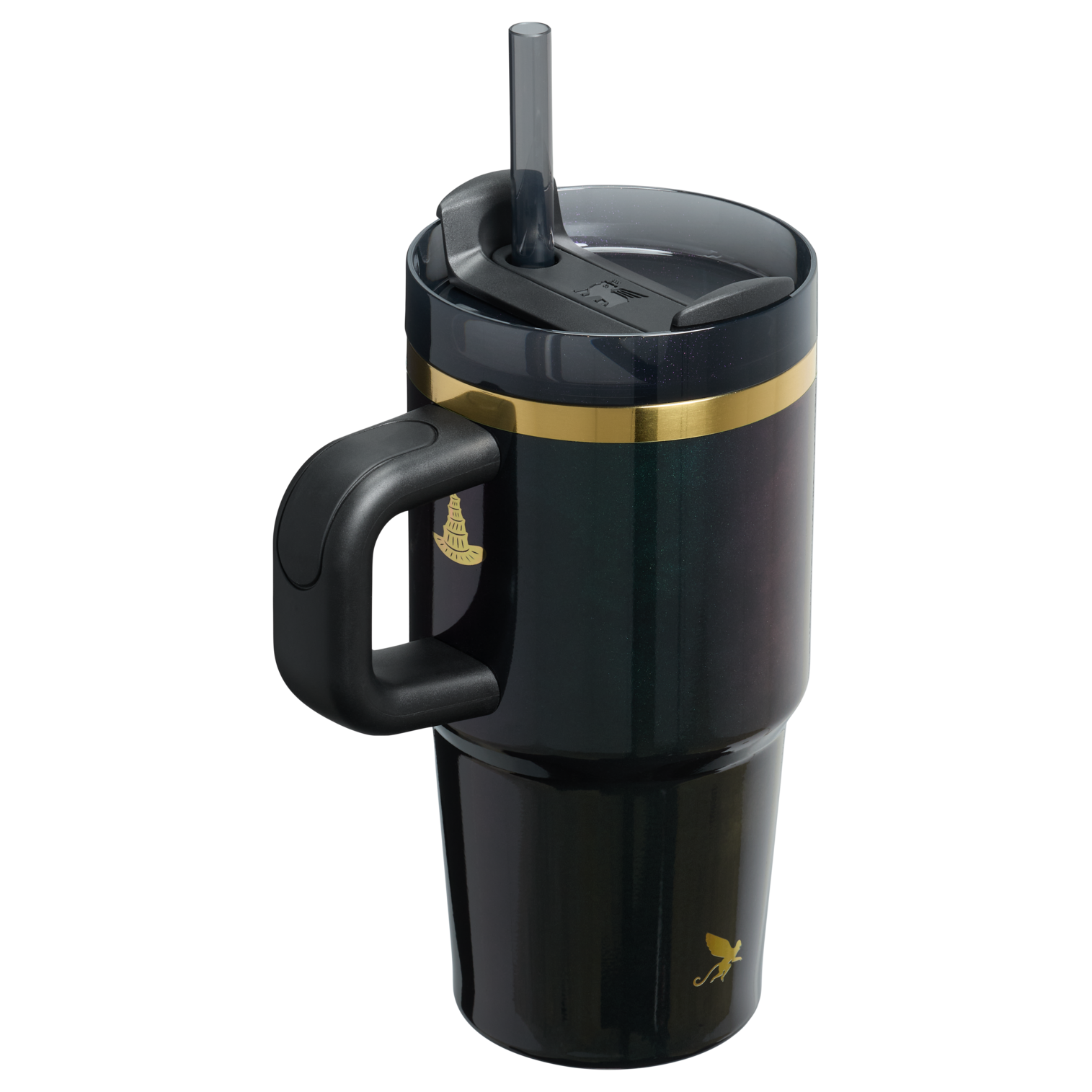 Splash-Resistant FlowState The Wicked for Good Quencher H2.0 Flowstate Tumbler D247R - Double-Wall Vacuum Insulated Travel Tumbler with Straw Detail