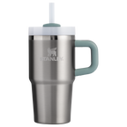 Double-Wall Vacuum The Quencher H2.O Flowstate Tumbler D251V - Double-Wall Vacuum Insulated Travel Tumbler with Straw Detail