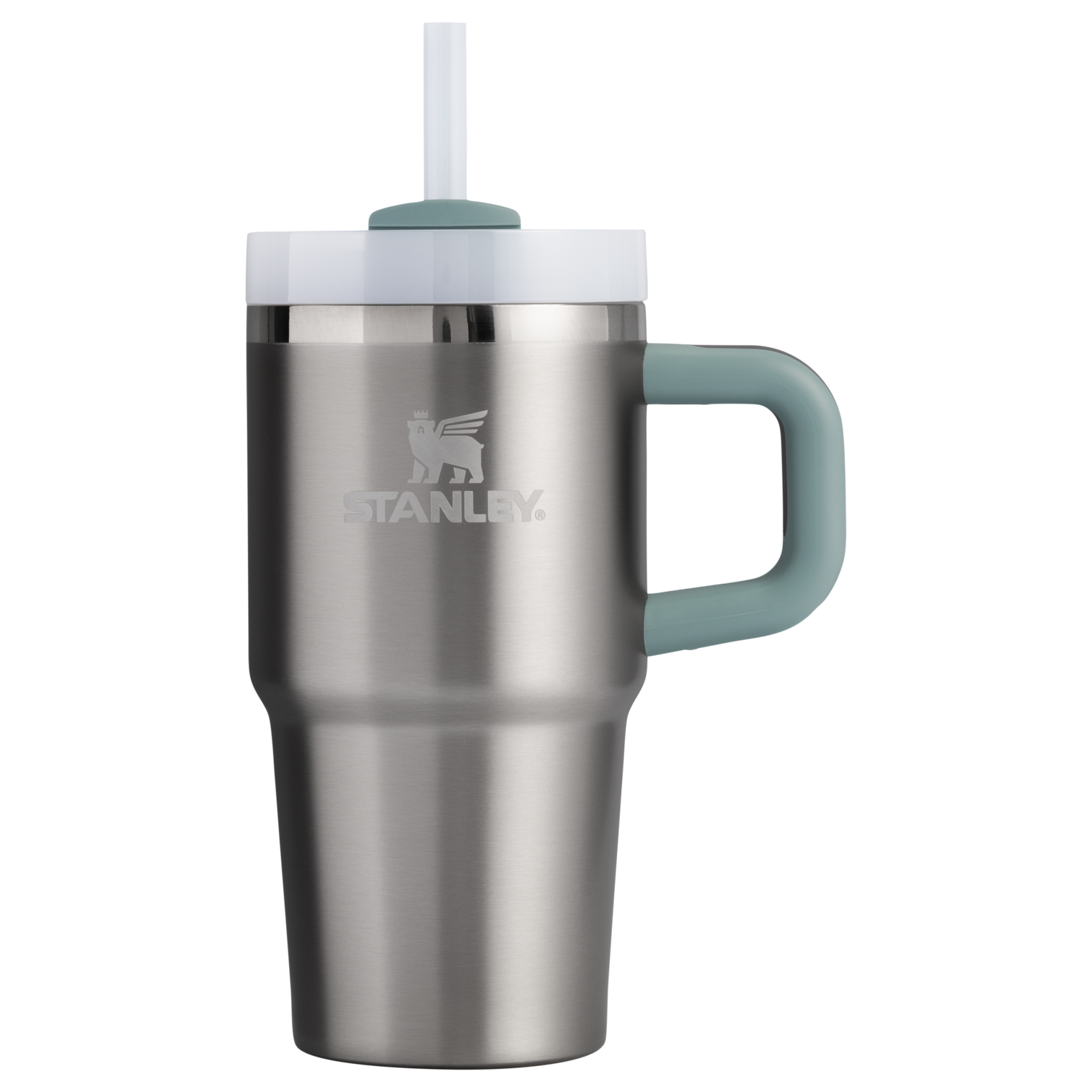 Splash-Resistant FlowState The Quencher H2.O Flowstate Tumbler | Stanley Create D274S - 40oz Large Capacity Car-Cup Friendly Quencher Detail
