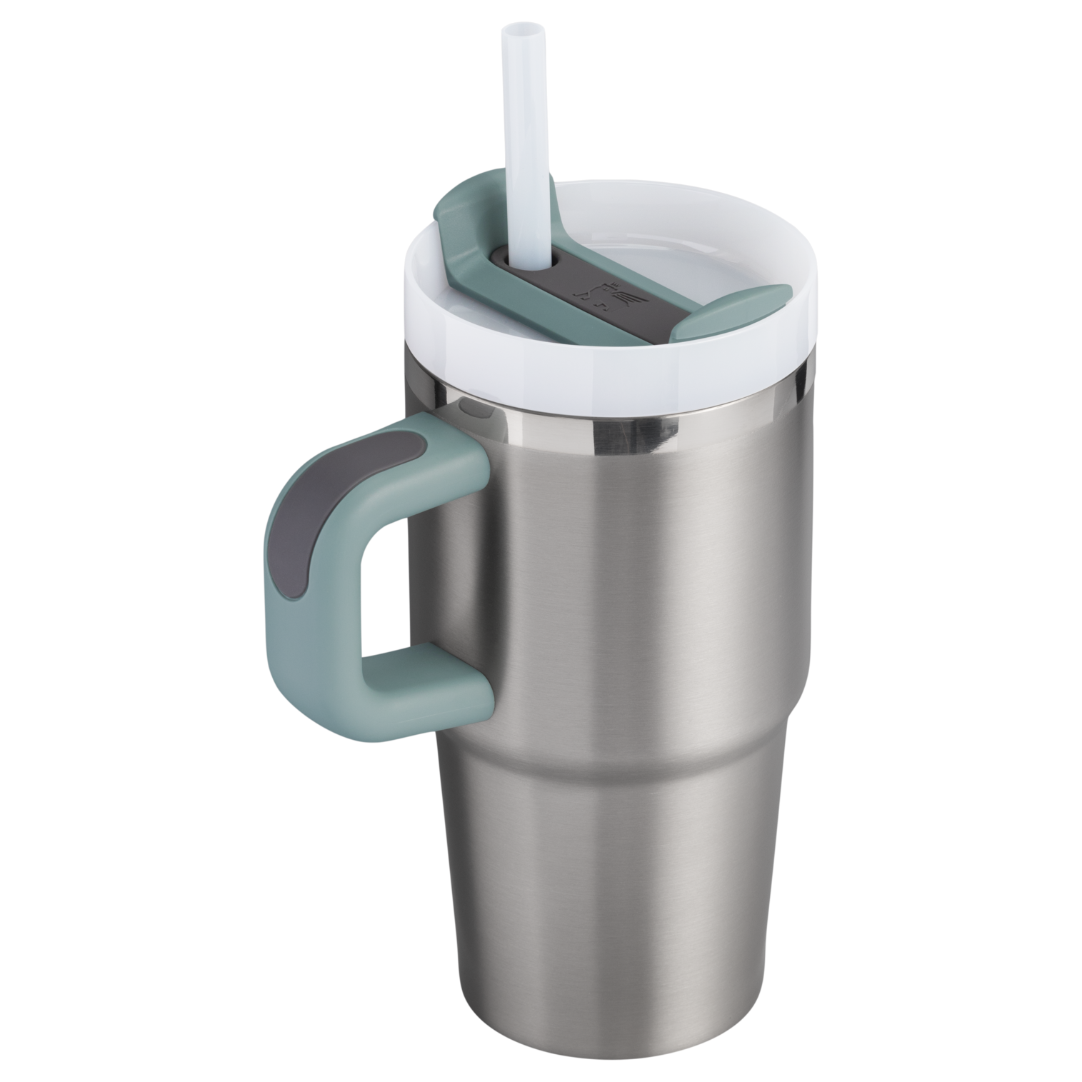 Splash-Resistant FlowState The Quencher H2.O Flowstate Tumbler | Stanley Create D274S - 40oz Large Capacity Car-Cup Friendly Quencher Detail