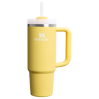 Double-Wall Vacuum The Quencher H2.0 Flowstate Tumbler | Stanley Create D331C - FlowState 3-Position Lid Insulated Travel Mug - Daffodil