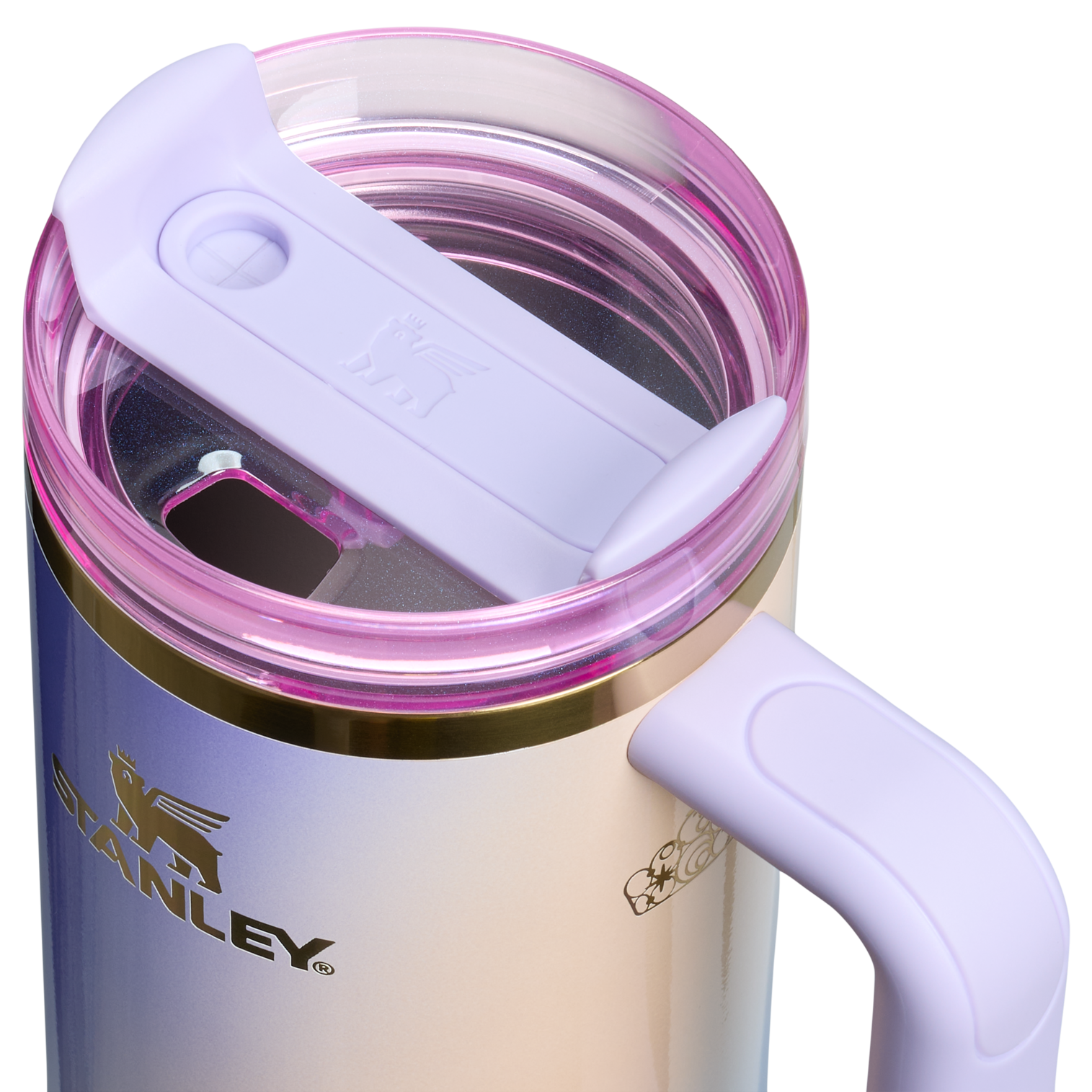 Double-Wall Vacuum The Wicked for Good Quencher H2.0 Flowstate Tumbler D246P - 40oz Large Capacity Car-Cup Friendly Quencher Detail