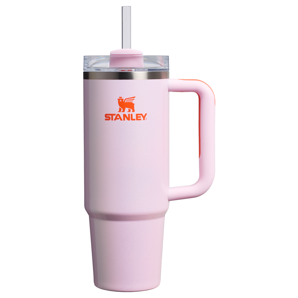 Splash-Resistant FlowState The Quencher H2.0 Flowstate Tumbler D051L - Double-Wall Vacuum Insulated Travel Tumbler with Straw Detail