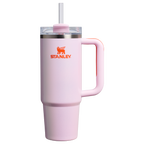 Splash-Resistant FlowState The Quencher H2.0 Flowstate Tumbler D051L - Double-Wall Vacuum Insulated Travel Tumbler with Straw Detail
