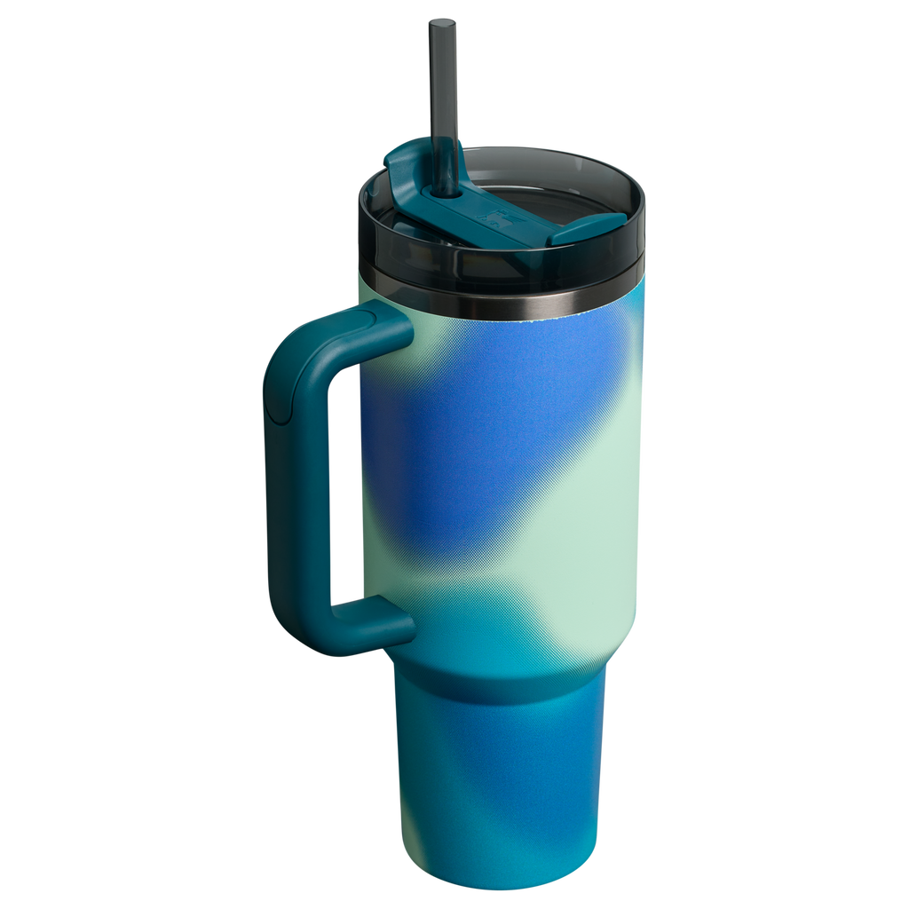 Large Capacity The Quencher H2.0 Flowstate Tumbler D050X - Double-Wall Vacuum Insulated Travel Tumbler with Straw Detail