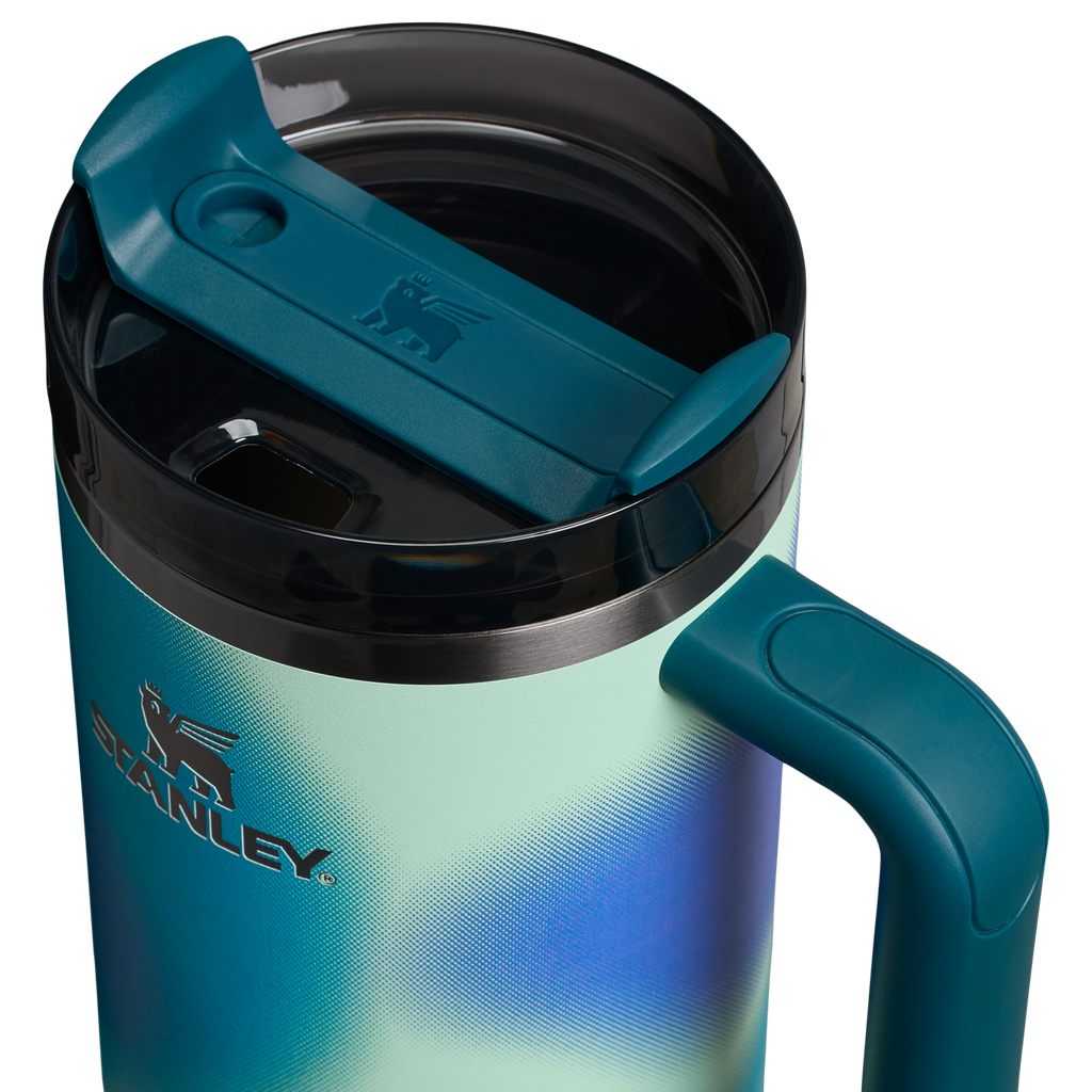 Large Capacity The Quencher H2.0 Flowstate Tumbler D050X - Double-Wall Vacuum Insulated Travel Tumbler with Straw Detail
