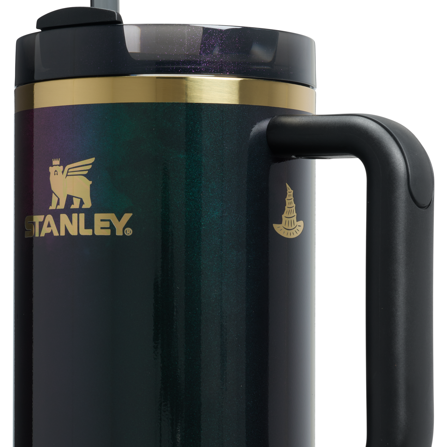 Car-Cup Friendly The Wicked for Good Quencher H2.0 Flowstate Tumbler D245R - FlowState 3-Position Lid Insulated Travel Mug Detail