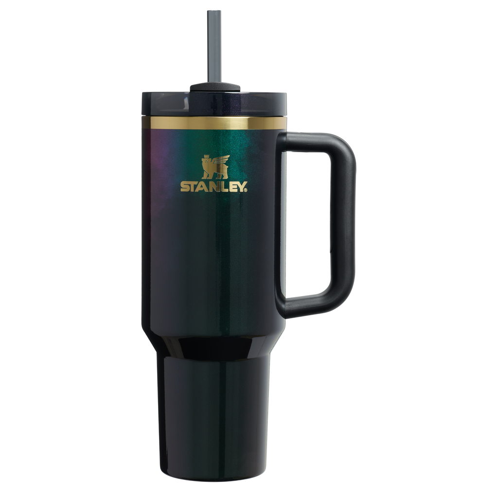 Car-Cup Friendly The Wicked for Good Quencher H2.0 Flowstate Tumbler D245R - FlowState 3-Position Lid Insulated Travel Mug - Elphaba For Good