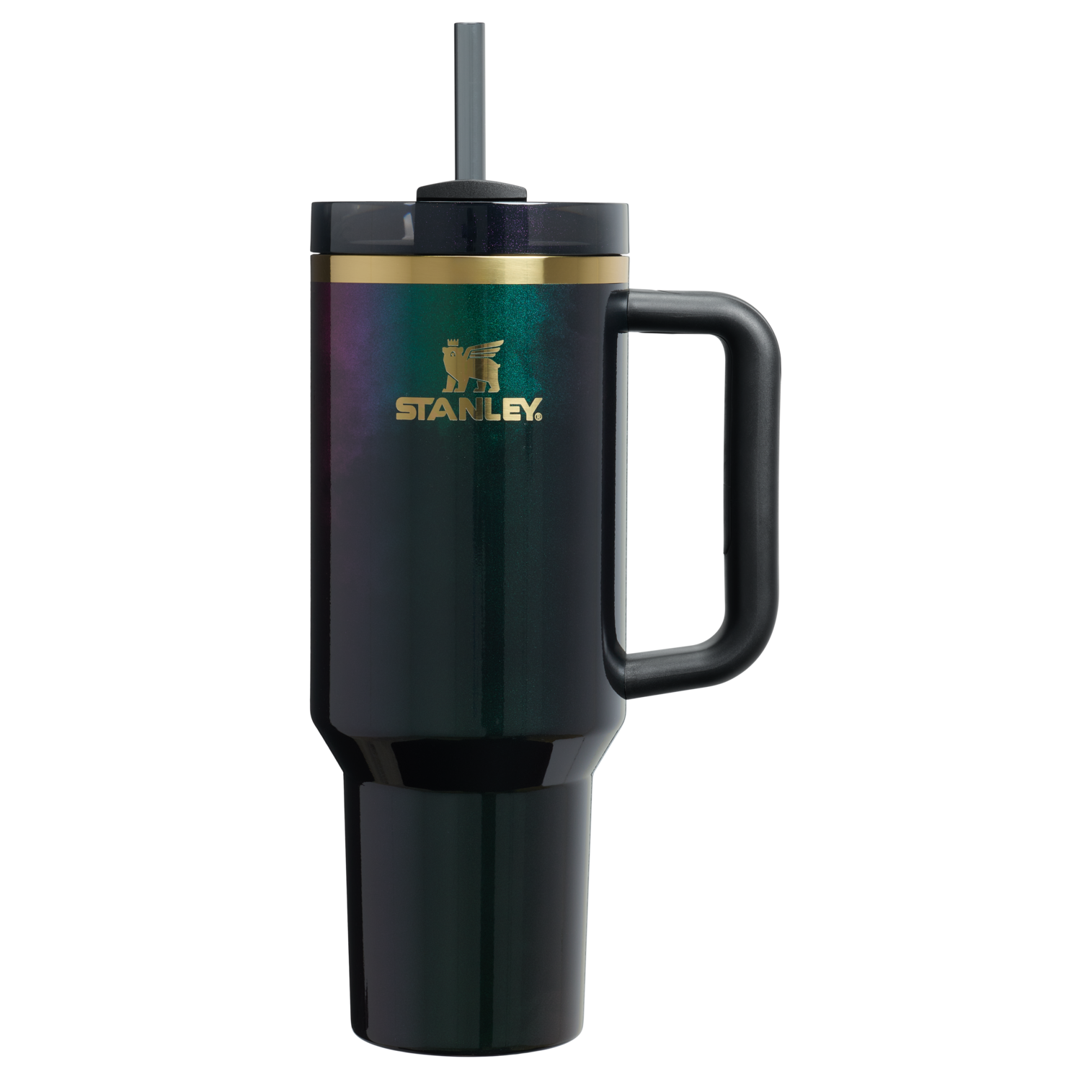 Car-Cup Friendly The Wicked for Good Quencher H2.0 Flowstate Tumbler D245R - FlowState 3-Position Lid Insulated Travel Mug - Elphaba For Good