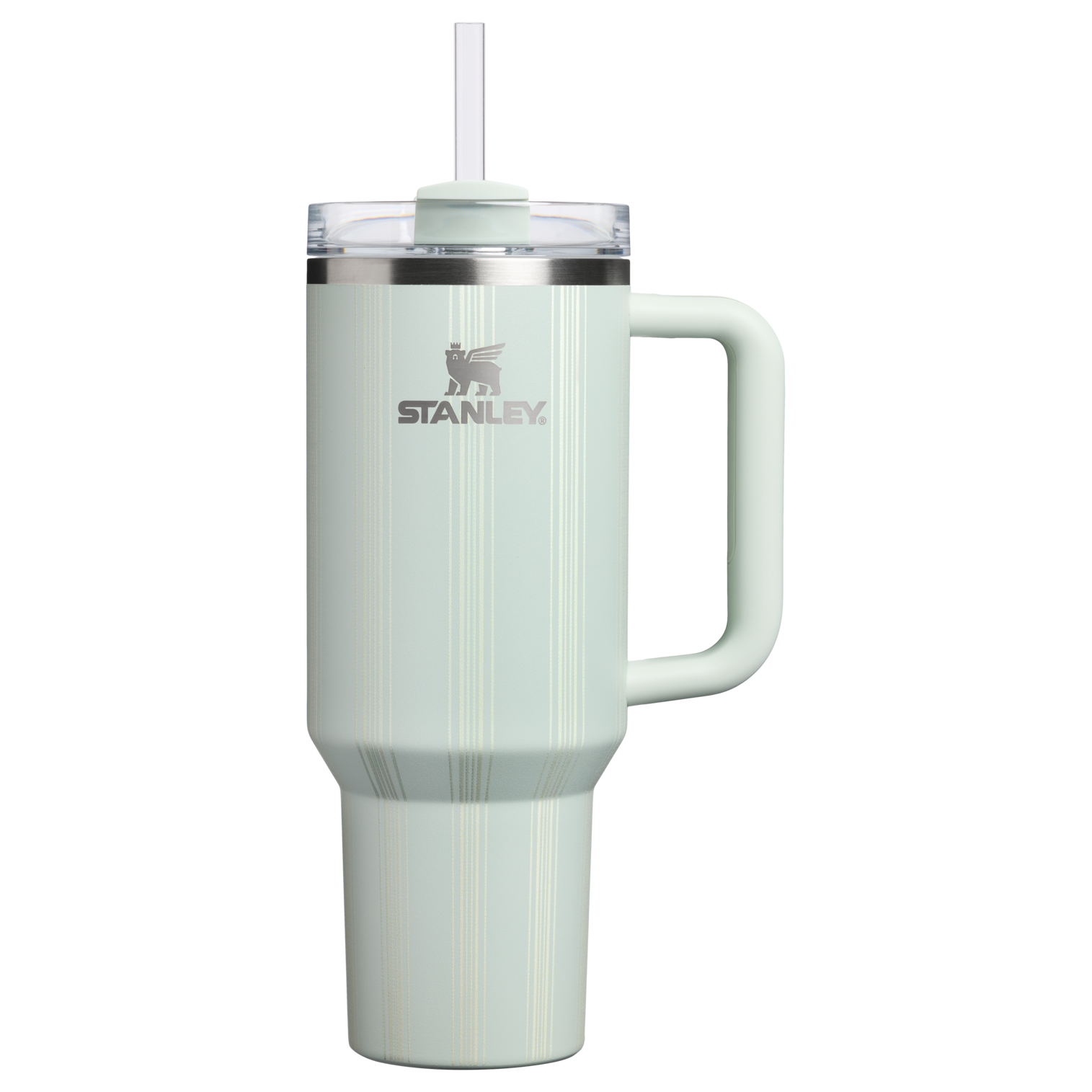 Large Capacity The Quencher H2.0 Flowstate Tumbler D342C - FlowState 3-Position Lid Insulated Travel Mug - Mist Picnic Stripe