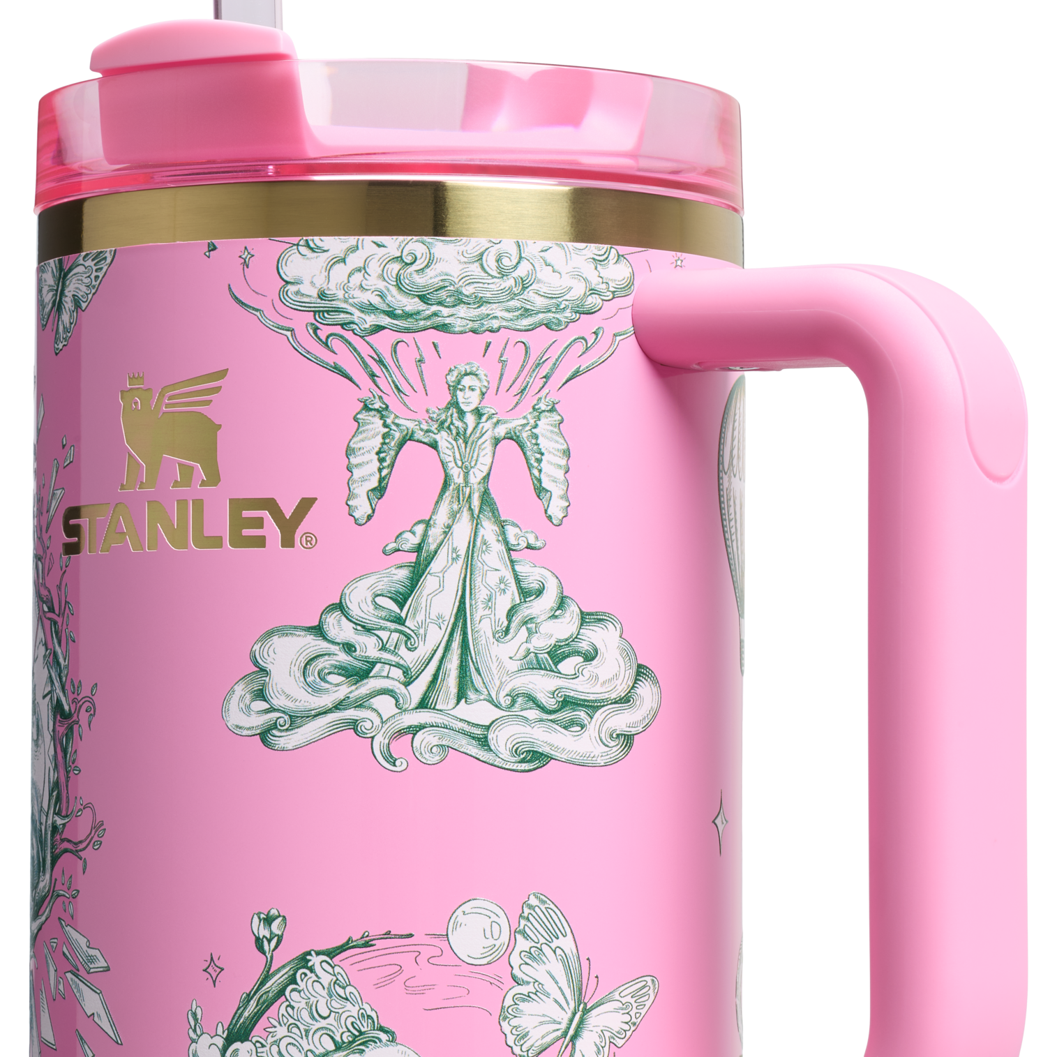 Car-Cup Friendly The Wicked for Good Quencher H2.0 Flowstate Tumbler D245R - FlowState 3-Position Lid Insulated Travel Mug Detail