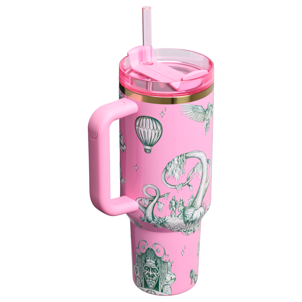 Car-Cup Friendly The Wicked for Good Quencher H2.0 Flowstate Tumbler D245R - FlowState 3-Position Lid Insulated Travel Mug Detail